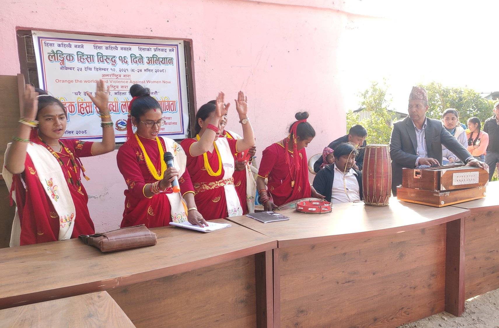 तामाकोशी गाउँपालिकामा लैङ्गिक हिंसा विरुद्ध १६ दिने अभियान विभिन्न कार्यक्रम संचालन गरि सम्पन्न । 